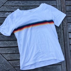 Brandy Melville/Pac Sun Rainbow Top